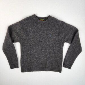 Timberland Mens Lambswool Blend Crewneck Sweater Size XXL Gray